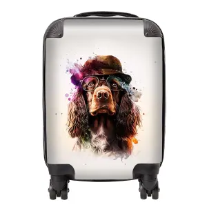 English Cocker Spaniel Splashart Suitcase - Mini Cabin