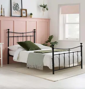 Birlea Emily Single Bed Frame In Black