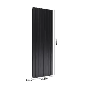 Vertical Designer Double Panel Radiator,  W 608 mm x H 1800 mm