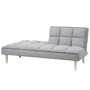 Sofa Bed SILJAN Light Grey Grey