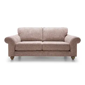 Ingrid 3 Seater Sofa in Woodrose