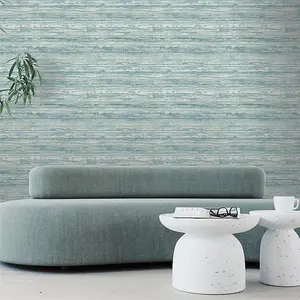 Arthouse Sahara Soft Blue Heavyweight Vinyl Wallpaper 100178