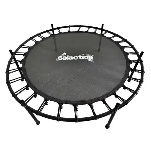 Galactica Mini Trampoline 4.5FT 55inch with Safety Net Enclosure Indoor Outdoor Children Activity Junior Trampoline Green