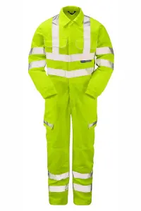 PULSAR High Visibility Combat Coverall - Yellow - 2XL