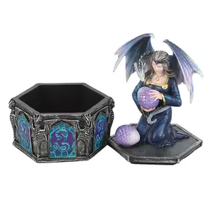 Anne Stokes Dragon Friendship Spring Decorative Box Multicoloured (One Size)