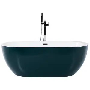 Freestanding Bath 1700 x 800 mm Green NEVIS