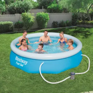 Bestway Fast set Swimming pool with pump (L) 3.05m x (H) 76cm