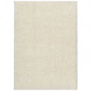 Rug ISTAN High Pile Shiny Look Cream 200x280 cm