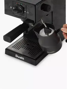 Dualit 84470 Espresso Coffee Machine, Black