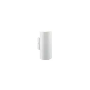 Luminosa Hot  2 Light Up & Down Wall Light White, GU10