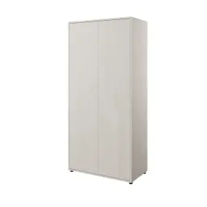 Teen Flex 01 Hinged Wardrobe in Silk Flou - 1010mm x 2180mm x 550mm - Chic Space-Saving Design