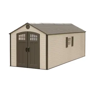 Lifetime 8 Ft. x 20 Ft. Outdoor Storage Shed