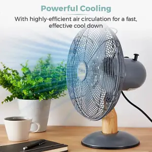 Tower T610000 Scandi 12 Metal Desk Fan