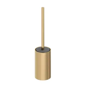 Cosmic Free Standing Toilet Brush Brushed Gold PVD Architect Sp