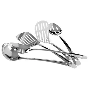 5-Piece Assorted Kitchen Utensil Set Stainless Steel