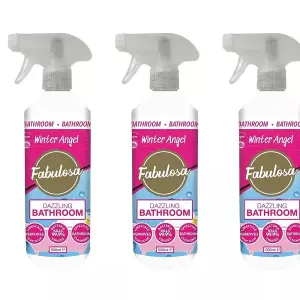 Fabulosa Bathroom Cleaner Winter Angel Dazzling Bathroom 500ml x 3