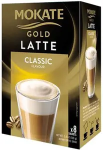 Mokate Gold Instant Latte Sachets (8)