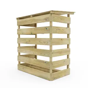 Everest Wooden Log Store (Single - 110cm Wide, 123cm Tall)