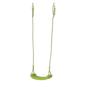 TP Single Compact Roundwood Swing Set - FSC certified