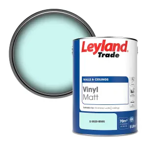 Leyland Trade Vinyl Matt Walls & Ceilings Emulsion Paint (S 0520-B50G) 5L