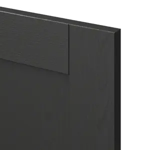 GoodHome Verbena Matt charcoal Shaker Appliance Cabinet door (W)600mm (H)626mm (T)20mm