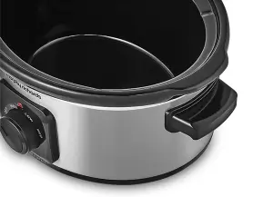 Morphy Richards Stainless Steel 3.5L Slow Cooker