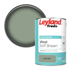 Leyland Trade Vinyl Soft Sheen Walls & Ceilings Emulsion Paint (S 4010-G30Y) - 5L