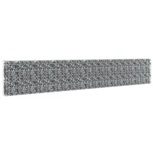 Berkfield Gabion Wall with Covers Galvanised Steel 600x30x100 cm