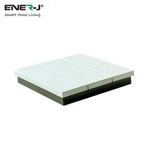 ENER-J Wireless Kinetic Non Dimmable Switch 6 Gang (white Body) PRO Series