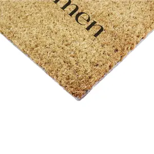 Willkommen Hearts Doormat (90 x 60cm)