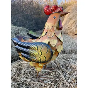 Animals Weather Resistant Metal Garden Statue