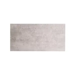 Johnson Tiles Urban Concrete Grey Matt Stone effect Ceramic Indoor Wall & floor Tile, Pack of 6, (L)600mm (W)300mm