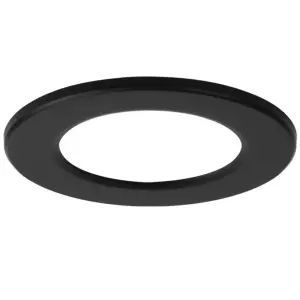 Integral LED Downlights 5.5W 510lm 68mm Cut Out Dimmable 4000K (4 Pack) - Matt Black Bezels