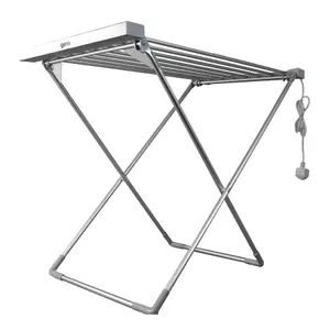 Igenix IGHA068S Foldable Electric Heated Airer, Silver