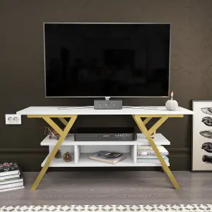 Decorotika Minerva TV Stand TV Unit for TV's up to 55 inch