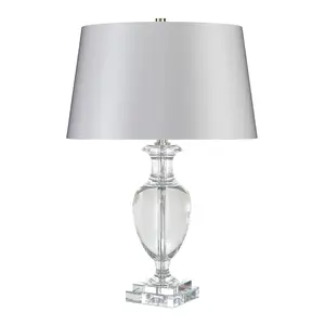 Elstead Antonia 1 Light Table Lamp Clear, E27