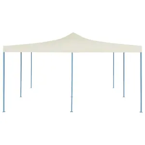 Berkfield Folding Gazebo 5x5 m Cream