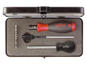 Wiha 26893 TorqueVario-S Screwdriver Set 14 Piece WHA26893