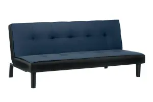 Birlea Aurora Sofa Bed Midnight Blue Velvet