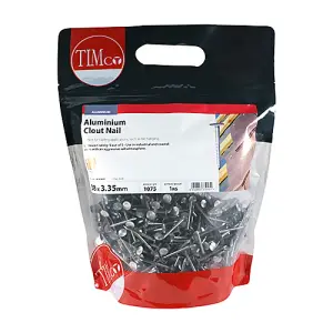 TIMCO Clout Nails Aluminium - 38 x 3.35