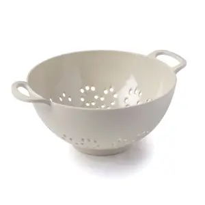 Zeal Premium Melamine Colander, Small 15cm, Cream