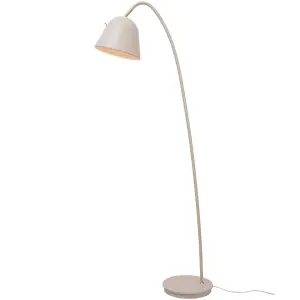 Nordlux Fleur 24 Indoor Living Dining Bedroom Floor Lamp In Beige (Height) 148cm