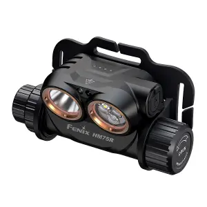 Fenix HM75R SE, USB-C Rechargeable Work Head Torch - 1600 lm - 223m Beam - Spotlight, Floodlight and Red Light - IP68 Waterproof