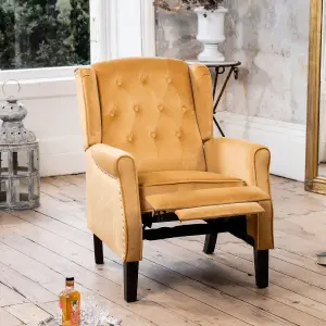 Annapoli Recliner Armchair - Yellow