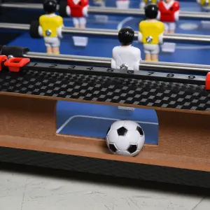 HOMCOM 2ft Foosball Table Arcades Competition Sized for Kids, Adults, Indoor