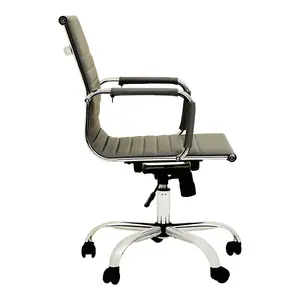 Interiors by Premier Brent Black Low Back Home Office Chair