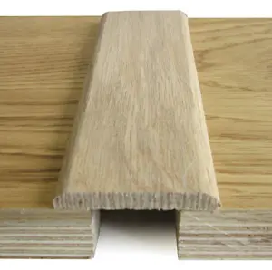 Solid Oak Flat Strip - Unfinished - 43mm - 2.44m Length