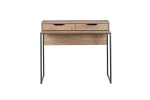 Urban 2 Drawer Office Desk Rustic