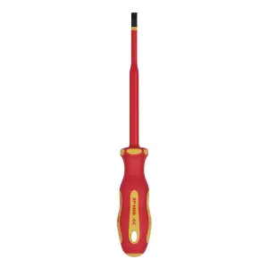 Draper  XP1000 VDE Slimline Plain Slot Screwdriver, 5.5 x 125mm 02161