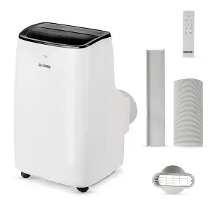 Geepas 9000 BTU Portable Air Conditioner 4-in-1 AC with Remote